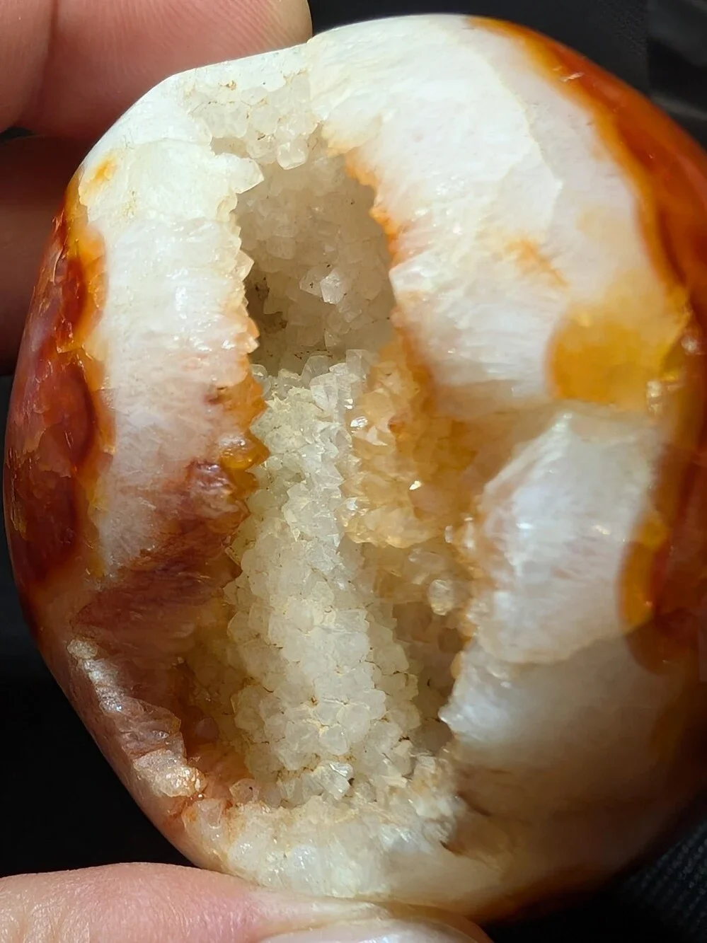 Carnelian Agate Geode